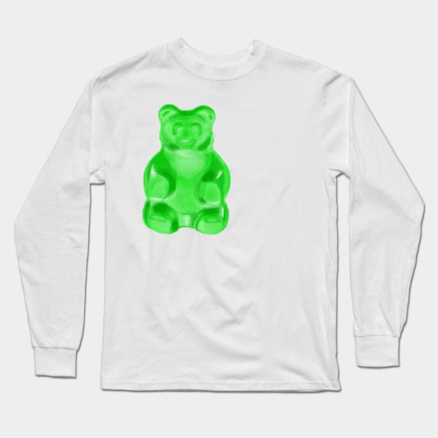 Gummy Bear Long Sleeve T-Shirt by melissamiddle